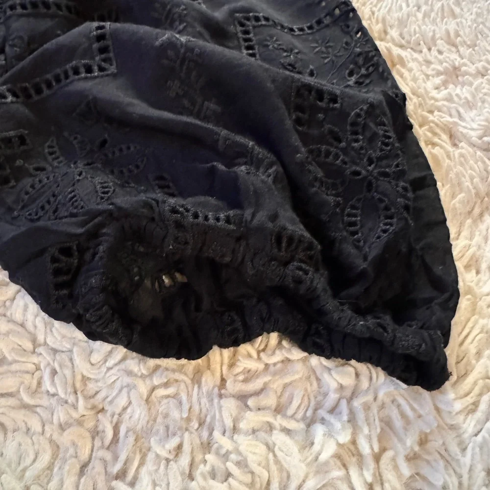 Johnny Was Ella Mini Dress in black size Small